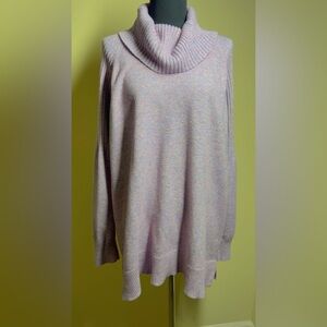 Time and Tru Lavender Crewneck Sweater